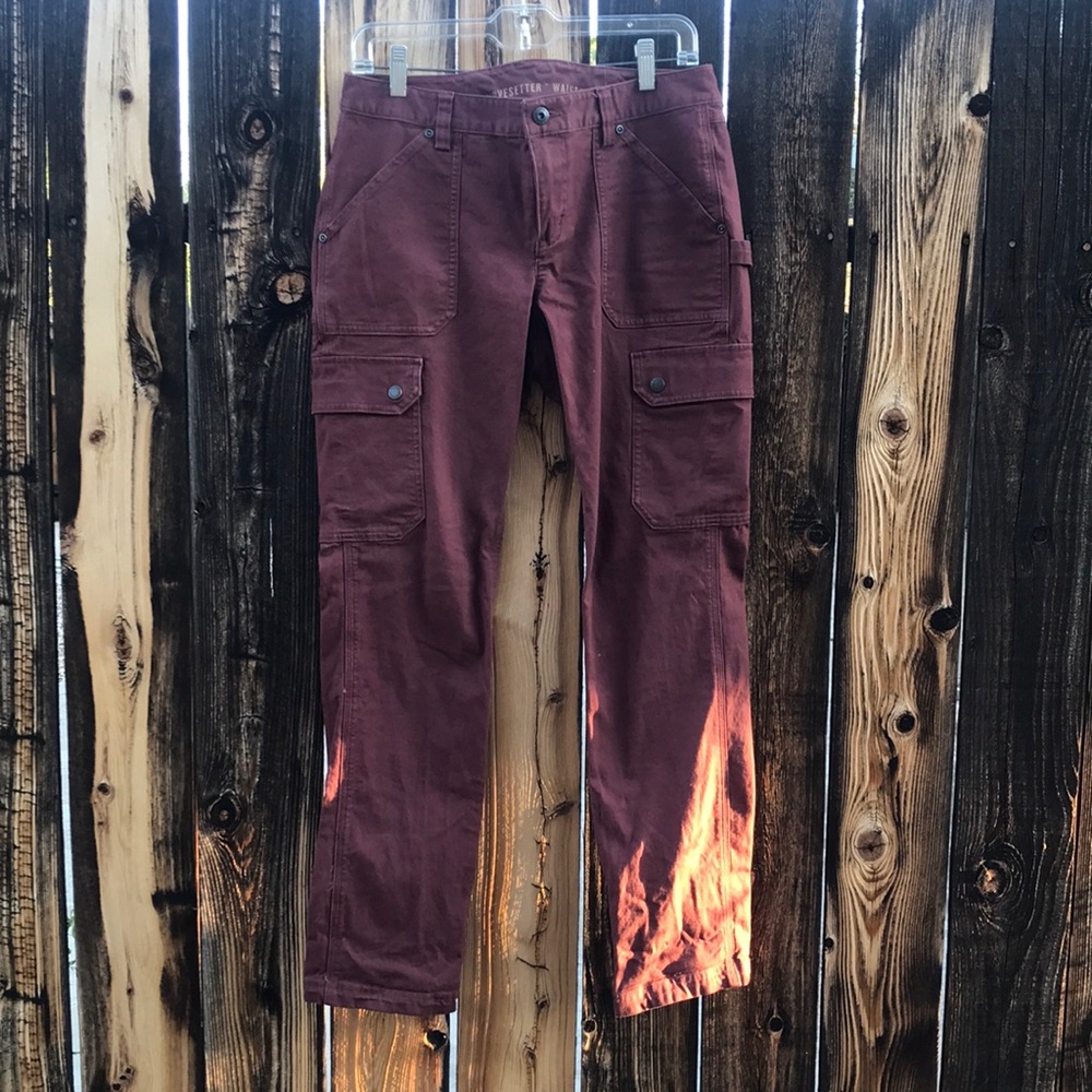 DuluthFlex Fire Hose Slim Leg Cargo Pants Women's size 6x31